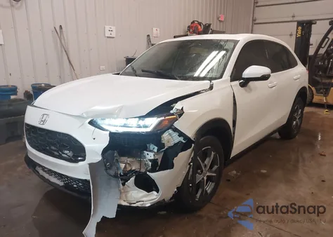 2024 Honda Hr-V Awd Ex-L/Awd Ex-L W/O Bsi из США, поврежденный, VIN 3CZRZ2H75RM766398